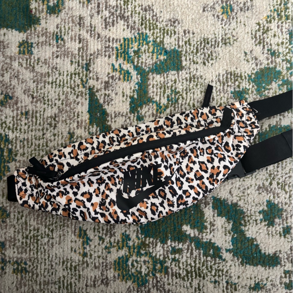 Nike cheetah print Fanny pack